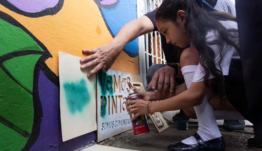 Mural Vamos Pintando