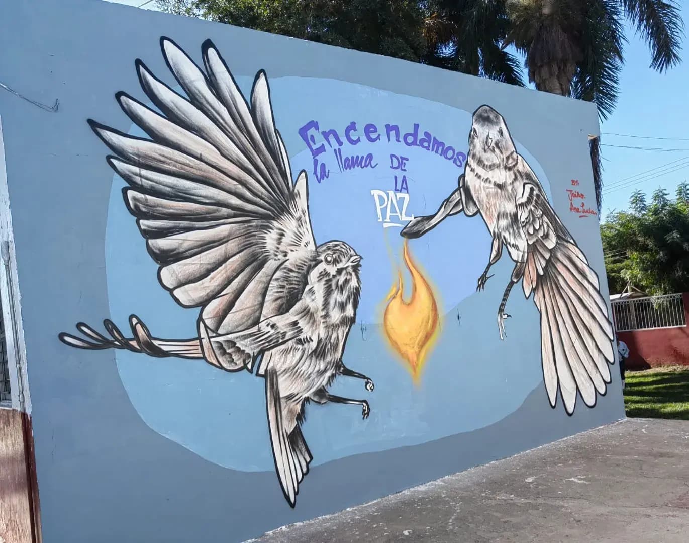 Murales/Dr Feis/Encendamos La Llama De La Paz
